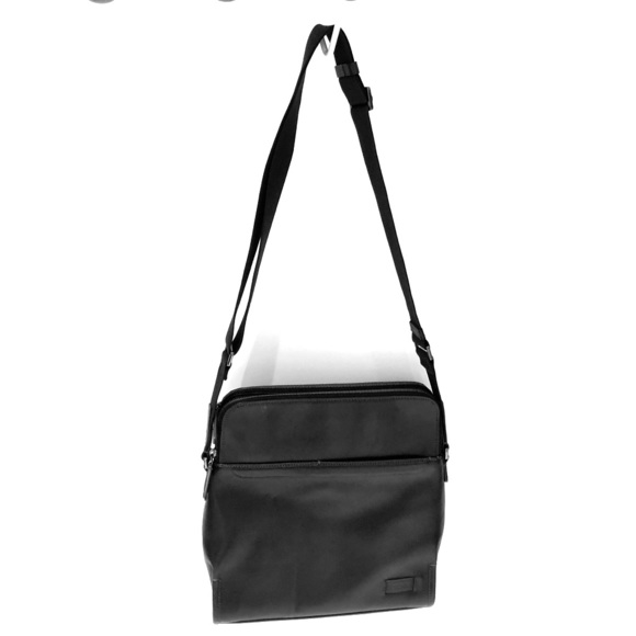 Tumi Stratton Leather Crossbody Bag IUCN Water